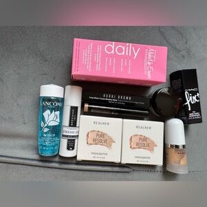 Bobbi Brown Cream Shadow Stick and Lancome Makeup remover etc